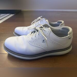 FootJoy Men's Traditions White - Spiked